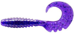 FishUp Fancy Grub 2.5cm #060 Dark Violet Peacock & Silver (4820246296168)