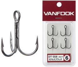 Vanfook Ancore Vanfook DT-55B Treble Hook Short Shank Medium Heavy nr. 10 5buc (4949146023183)