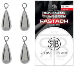RTB Refuse to Blank Plumb RTB Refuse to Blank Tungsten Fastach Weights 10.5g 2buc (5940000632571)