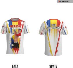 KNOCKOUT Team Knockout Daniel Dragomir FX póló S fehér