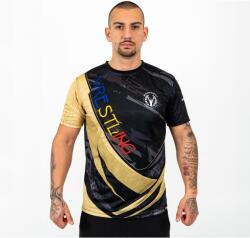 KNOCKOUT birkózó lite Póló XL fekete