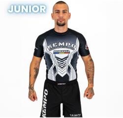 KNOCKOUT Póló kompressziós Knockout kempo gyerekek 2XS fekete