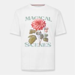 Threadbare Тениска Threadbare Men's Calton Regular Fit T-Shirt - White