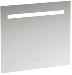 Laufen Leelo tükör alumínium keretben, LED világítással, 3 érintés funkcióval, 80x70 cm (H4476439501441)