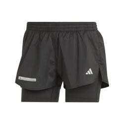 adidas Дамски къси панталони Adidas Ultimate Two-in-One Shorts Womens - Black