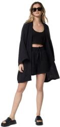 MYSTIC Flare long sleeve kimono - Black (Black)