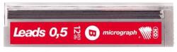ICO Grafitbél, B, 0, 5mm, ICO "Micrograph", 12szál/tubus (7110030001) - mystock