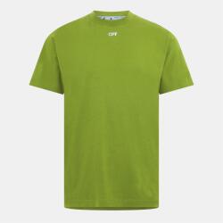 OFF WHITE Тениска OFF WHITE Men's Brick Arrow Crew Neck Short Sleeve T-Shirt - Green/White
