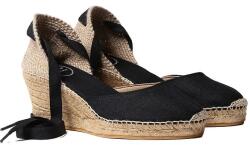 TONI PONS Calonge Wedge Espadrilles - Black (Black)