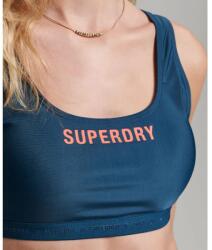 Superdry Code Micro Elastic Top bikini top - Blue (Blue Bottle)