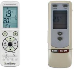 General GREE ASH-09CK, ASH-13CK, ASH-18CK - telecomandă de lux retroiluminată