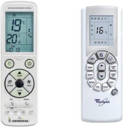 General WHIRLPOOL AMC990, AMC991, AMC992, AMC993, AMC994, AMC996, AMC998, AMD009, AMD060, AMD061 - telecomandă de lux retroiluminată