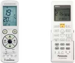 General PANASONIC CS-S9PKV, CS-S12PKV, CS-S18PKV, CS-S24PKV, CS-S28PKV, CS-Z20VKR, CS-Z25VKR - telecomandă de lux retroiluminată