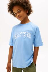 Tommy Hilfiger gyerek pamut póló - kék 152 - answear - 15 990 Ft