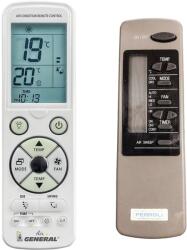 General Ferroli Climatizazione Muralone HP, 3TD01720 - telecomandă de lux retroiluminată