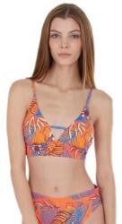 Fundango Sahara V-Neck Cami bikini top - Orange (Soft Terra)