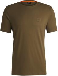 Boss Тениска Boss Mens BOSS ORANGE Tales T-Shirt with Logo Patch Premium Cotton - Green 368