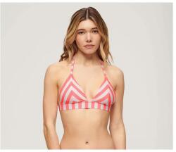 Superdry Triangle bikini top - Pink (Pink Stripe)