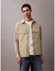 Calvin Klein Jeans Риза с дълъг ръкав Calvin Klein Jeans Men's Cargo Cotton Long Sleeve Relaxed Fit Overshirt - Laurel Oak