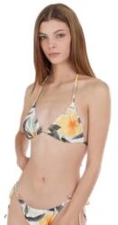 Fundango Innisfil Triangle bikini top - White (Tropical Green)