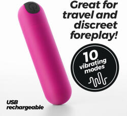 Crushious Imoan Rechargeable Vibrating Bullet Pink