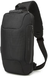 Wozinsky Premium Egyvállas Lopásgátlós City Hátizsák - Fekete (WR-185716)
