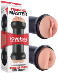 Lovetoy - punci és popsi maszturbátor (natúr) - szexshop