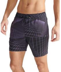 Superdry Бански гащета Superdry Resort 17´´ swimming shorts - Grey (Black Aop)