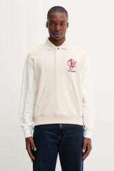 Tommy Hilfiger pamut melegítőfelső bézs, melange, DM0DM21800 - bézs L