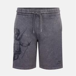 Firetrap Поларени къси панталони Firetrap Mens Cherub Fleece Jogger Shorts - Charcoal