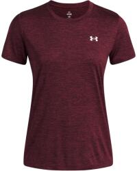 Under Armour Tech Twist Short Sleeve Womens - Dark Maroon
