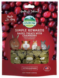 Oxbow Simple Rewards Cranberry Treats 85g