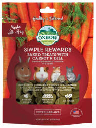 Oxbow Simple Rewards Carrot and Dill Treats 85g