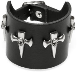 Black & Metal Brățară Cruci Cranii - BWZ-718