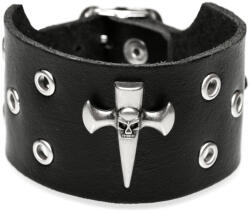 Black & Metal Brățară Cruce Craniu - BWZ-716