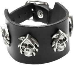 Black & Metal Brățară Cranii - BWZ-717