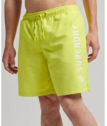 Superdry Бански гащета Superdry Code Applque 19Inch swimming shorts - Green (Electric Lime)