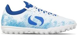 Sondico Юношески футболни стоножки Sondico Blaze Junior Astro Turf Trainers - White/Blue