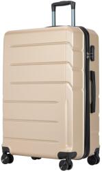 BONTOUR SPINNER Nagy Duplakerekes Gurulós bőrönd, pezsgő (120143-Champagne) - vasbutor