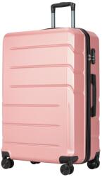 BONTOUR spinner nagy duplakerekes gurulós bőrönd, rosegold (120143-RoseGold) - vasbutor