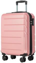 BONTOUR "spinner" 4 kerekes kabin bőrönd 55x39x20cm, rose gold (120141-RoseGold)