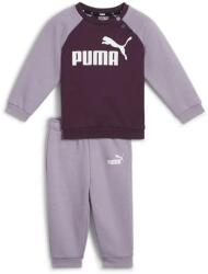 PUMA Minicats Ess Raglan set - Purple (Pale Plum)