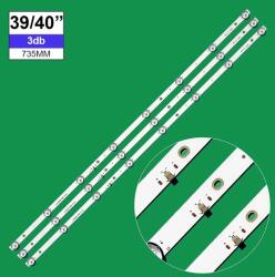  LED-TV651 Háttérvilágítás Manta, Horizon 39/40coll LED TV-be, 8LED 6V, 3db/cs