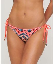Superdry Tie Side Cheeky bikini bottom - Multicolor (Pink Bandana)