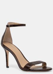 Lauren Ralph Lauren bőr szandál Allie - barna Női 39