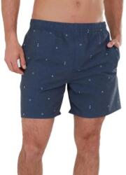 Fundango Бански гащета Fundango Bono Print swimming shorts - Blue (Navy)