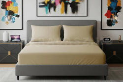 Alvásstúdió Jersey gumis lepedő Sand 120x200 cm - matracasz