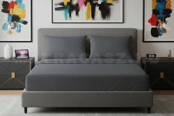 Alvásstúdió Jersey gumis lepedő Schiefer 90-100x200 cm - matracasz