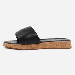 Wheres That From Дамски сандали Wheres That From PU Julia Flatform Sliders Sandal Ladies - Black