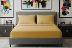 Alvásstúdió Jersey gumis lepedő Gold 180-200x200 cm - matracasz